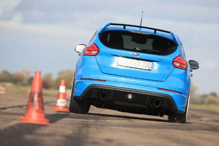 Wolf-Ford Focus RS, Heckansicht
