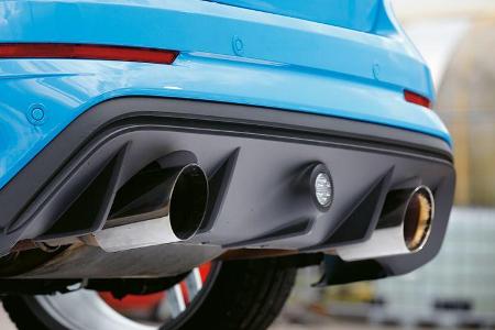Wolf-Ford Focus RS, Endrohre
