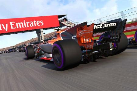 F1 Game 2017 - Codemasters - Screenshot - McLaren MCL32