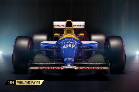 F1 Game 2017 - Codemasters - Screenshot - Williams FW14B (1992)
