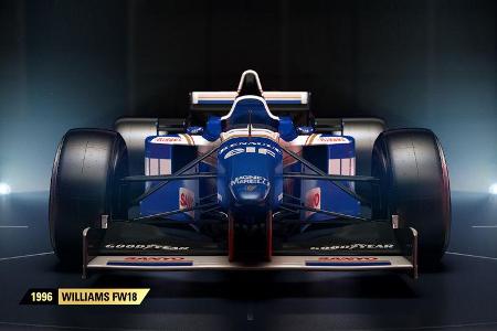 F1 Game 2017 - Codemasters - Screenshot - Williams FW18 (1996)