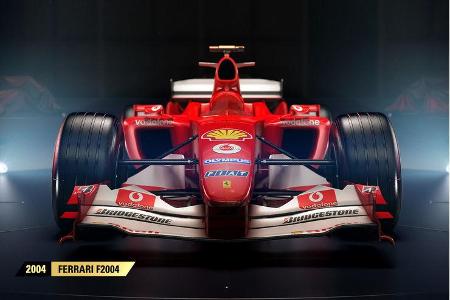 F1 Game 2017 - Codemasters - Screenshot - Ferrari F2004 (2004)