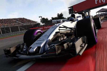 F1 Game 2017 - Codemasters - Screenshot - Williams FW40
