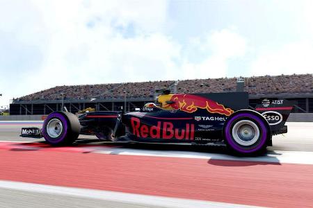 F1 Game 2017 - Codemasters - Screenshot - Red Bull RB13