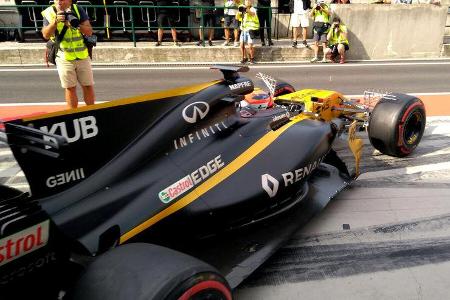 Robert Kubica - Renault - Formel 1 - Budapest - Test - 2. August 2017