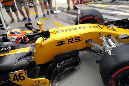 Robert Kubica - Renault - Formel 1 - Budapest - Test - 2. August 2017