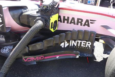 Force India - F1-Technik - GP Ungarn 2017 - Formel 1