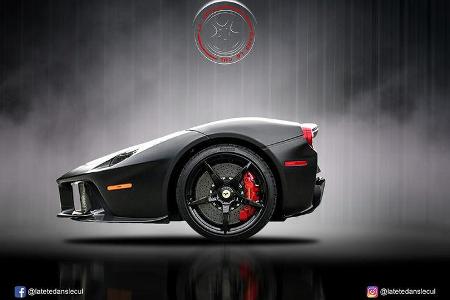 Ferrari LaFerrari Retusche