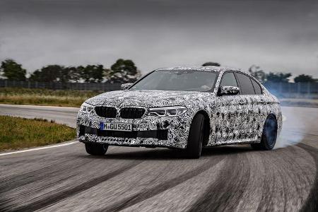 BMW M5 Predrive Miramas 2017