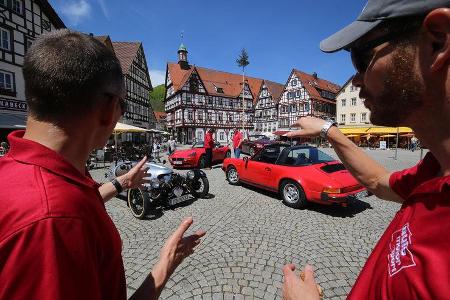 Morgan Threewheeler, Porsche 911 Targa SC, BMW Z8, Rolls-Royce Dawn