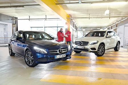 Mercedes C 350 e T-Modell, Mercedes GLC 350 e 4Matic