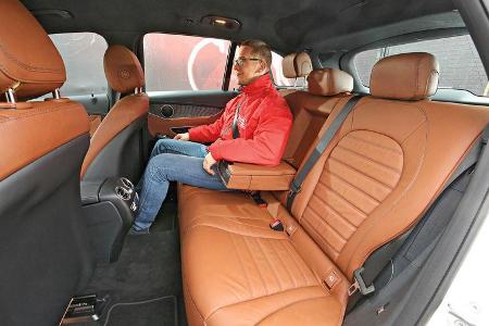 Mercedes GLC 350 e 4Matic, Fondsitze