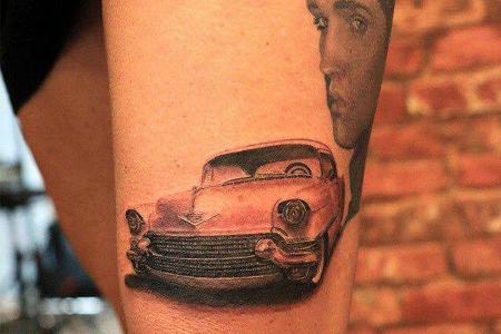 Auto Tattoos Kunstwerke