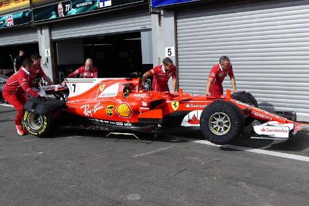 Ferrari - GP Belgien - Spa-Francorchamps - Formel 1 - 24. August 2017