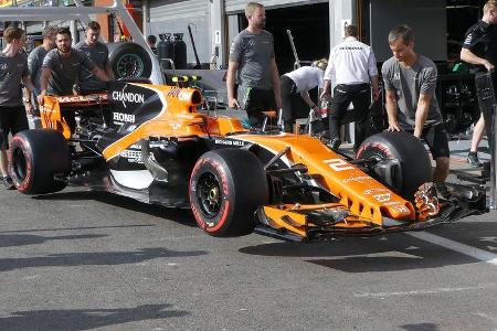 McLaren - GP Belgien - Spa-Francorchamps - Formel 1 - 24. August 2017