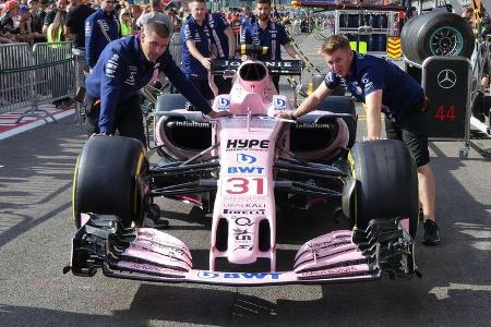 Force India - GP Belgien - Spa-Francorchamps - Formel 1 - 24. August 2017