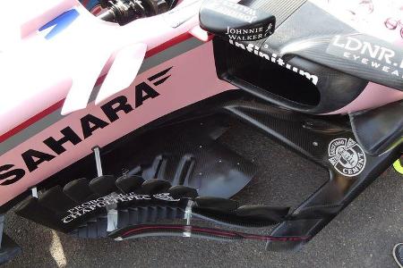 Force India - GP Belgien - Spa-Francorchamps - Formel 1 - 24. August 2017