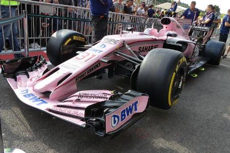 Force India - GP Belgien - Spa-Francorchamps - Formel 1 - 24. August 2017