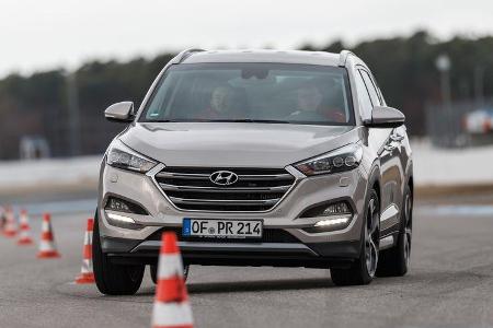 Hyundai Tucson 2.0 CRDi 4WD, Frontansicht