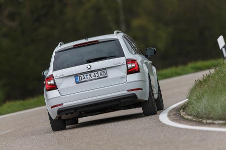 Skoda Octavia Combi 2.0 TDI 4x4, Heckansicht