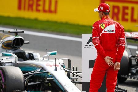 Sebastian Vettel - Ferrari - Formel 1 - GP Belgien - Spa-Francorchamps - 26. August 2017