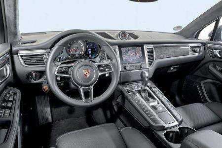 Porsche Macan Turbo mit Performance Paket, Interieur