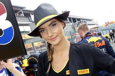 Formel 1 - Grid Girls - GP Belgien - Spa-Francorchamps - 2017