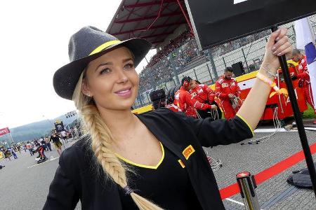 Formel 1 - Grid Girls - GP Belgien - Spa-Francorchamps - 2017