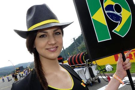Formel 1 - Grid Girls - GP Belgien - Spa-Francorchamps - 2017