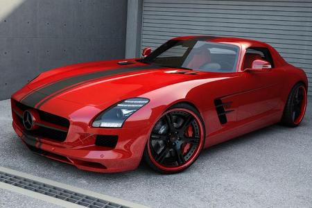 Mercedes SLS, Tuning, wheelsandmore