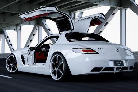 Mercedes SLS, Tuning, wheelsandmore