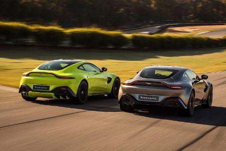 Aston Martin Vantage V8.