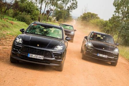 Porsche Macan Facelift (2018) Erprobungsfahrt