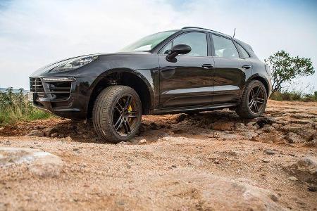 Porsche Macan Facelift (2018) Erprobungsfahrt