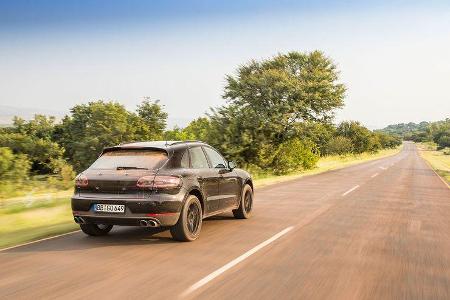 Porsche Macan Facelift (2018) Erprobungsfahrt