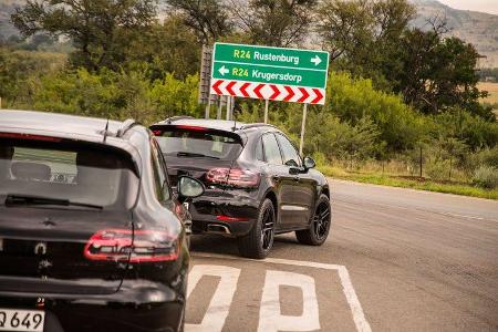 Porsche Macan Facelift (2018) Erprobungsfahrt