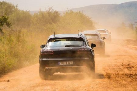 Porsche Macan Facelift (2018) Erprobungsfahrt