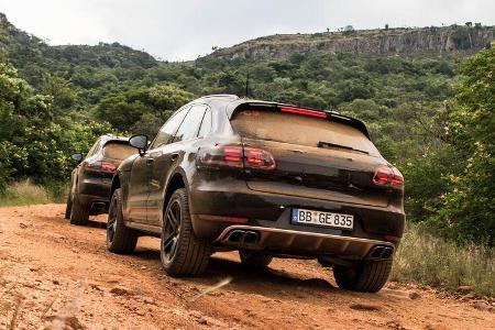 Porsche Macan Facelift (2018) Erprobungsfahrt