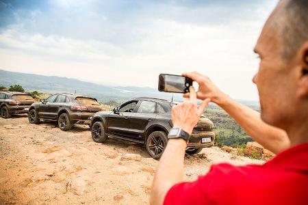 Porsche Macan Facelift (2018) Erprobungsfahrt