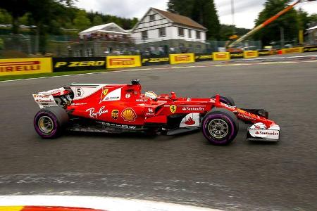 Sebastian Vettel - GP Belgien - 2017
