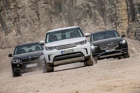 BMW X5, Land Rover Discovery, Volvo XC 90, AMS1517