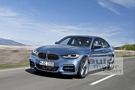 BMW 2er Gran Coupé Computer-Retusche