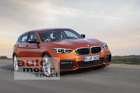 BMW 1er Computer-Retusche