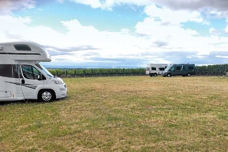 Stellplatz am Weingut in Rheinland-Pfalz