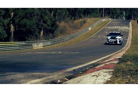 Range Rover Sport SVR, Nürburgring, Rekord