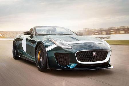 06/2014, Jaguar Project 7 Goodwood 2014 Serienmodell