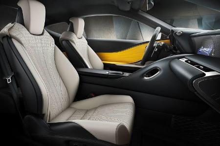 Lexus LC Yellow Edition