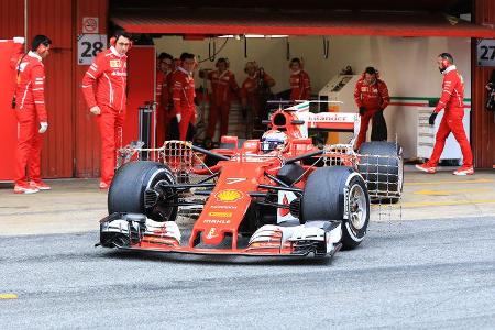 Kimi Räikkönen - Ferrari - Formel 1-Test - Barcelona - 28. Februar 2017