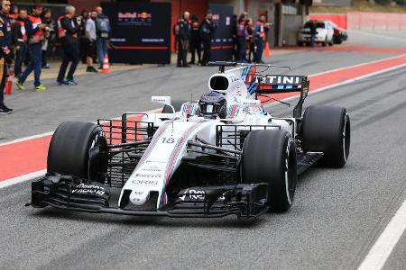 Lance Stroll - Williams - Formel 1-Test - Barcelona - 28. Februar 2017