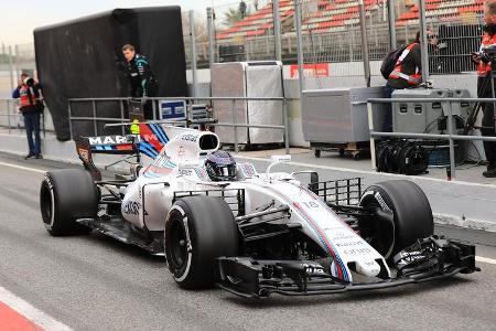 Lance Stroll - Williams - Formel 1-Test - Barcelona - 28. Februar 2017
